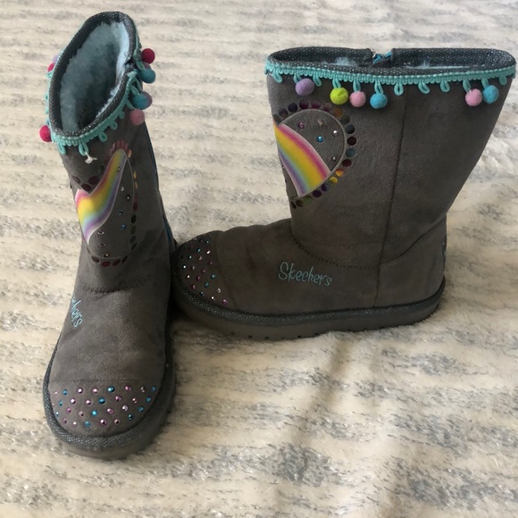 skechers light up boots